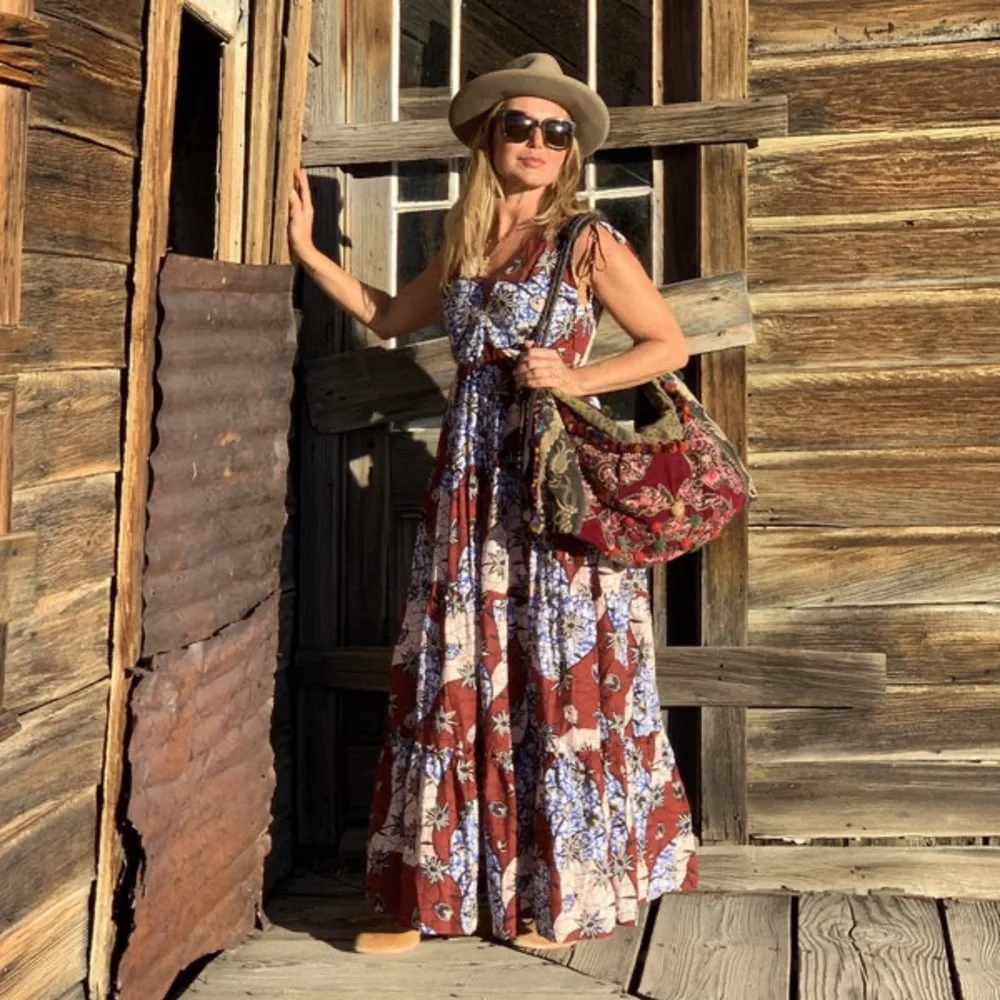 JADEtribe Brigitte Bag one of a kind tribal textile cross body leather strap